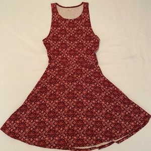 Hollister Skater Dress with Back Cutout Size Large